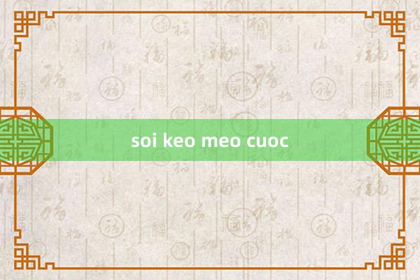 soi keo meo cuoc