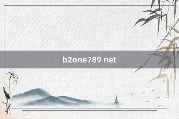 b2one789 net