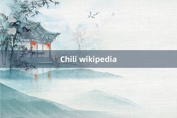 Chili wikipedia